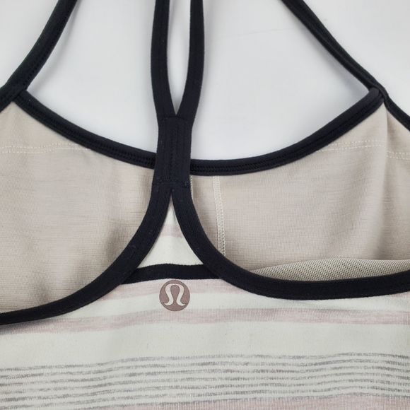 Lululemon Striped Power Y Tank Top - Picture 3 of 5